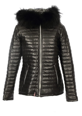 Ladies Leather Biker